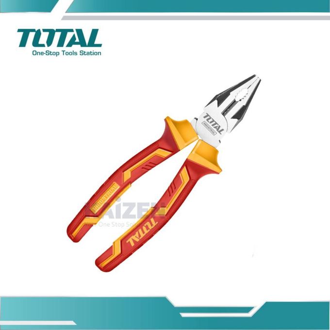 TOTAL THTIP2161 Insulated 
combination pliers  Size:6"/160mm