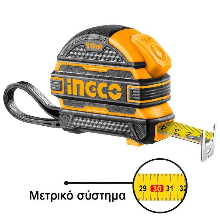 INGCO HSMT081025 Steel measuring tape Length & width:10mx25mm