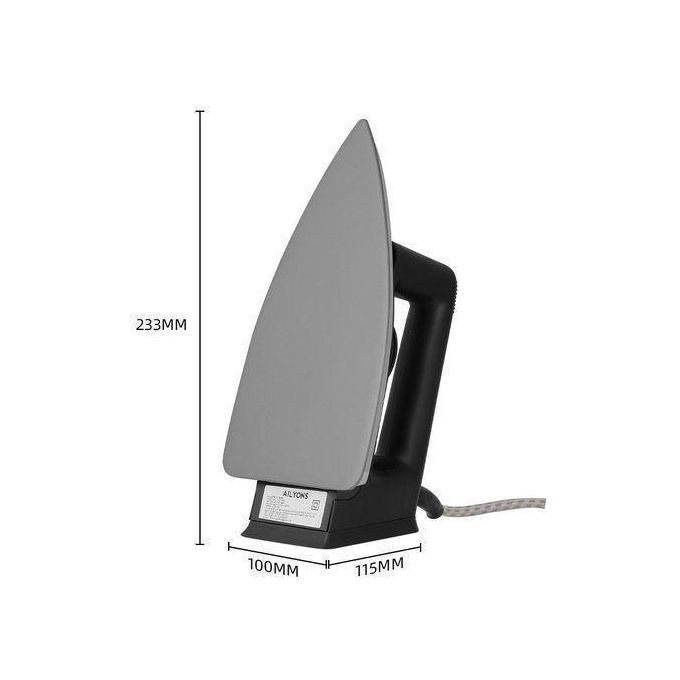 AILYONS HD-199A Electric Dry Iron Box Silver & Black (1YR WRTY)