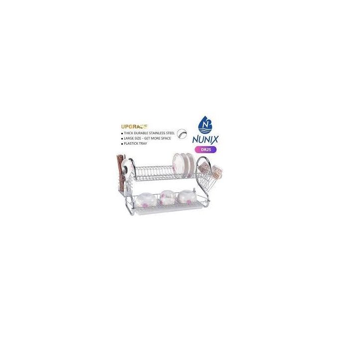 Nunix 2 / 3 Layer Stainless Steel Dishrack DR2S
