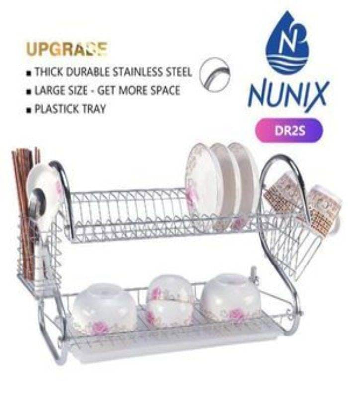 Nunix 2 / 3 Layer Stainless Steel Dishrack DR2S