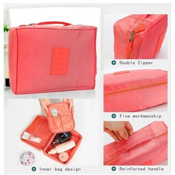 Travel Cosmetic Makeup Toiletry Bags - Waterproof, Easy To Clean, Convenient For Storage And Travel