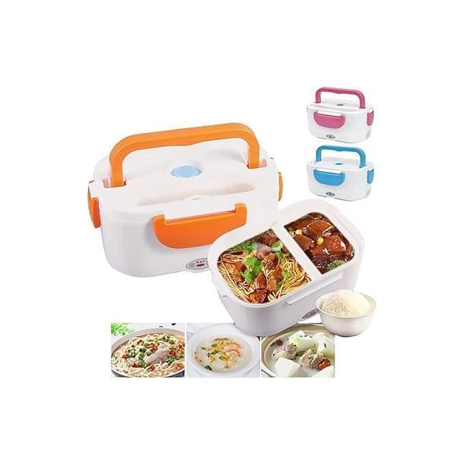 Electric Heating Lunch Box 1.05L with Metallic Inside