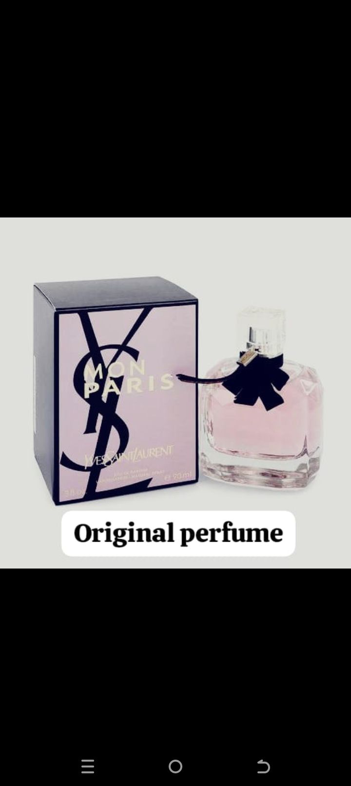 Yves Saint Laurent MON PARIS -90ml EDP
(ORIGINAL PERFUME)
Mon Paris is a chypre fruity fragrance for women that was launched in 2016. It was created by Olivier Cresp, Harry Fremont, and Dora Baghriche