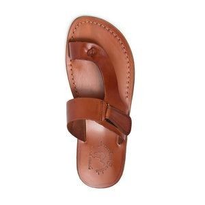 Outdoor Versatile slide genuine men leather sandals with Lightweight sandals with soft sole elegant summer shoes open toes for men flats