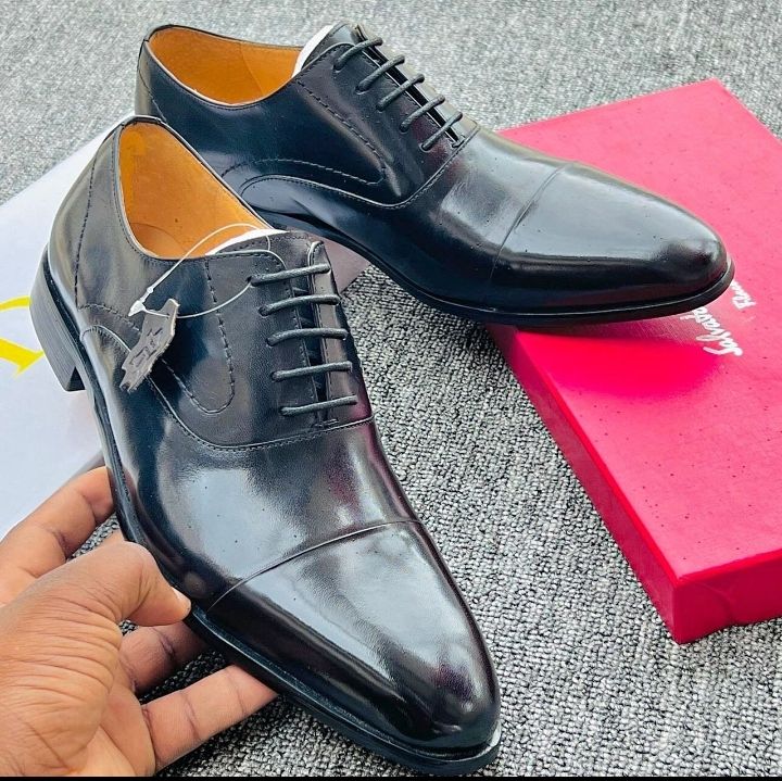CLEARANCE SALE!! Pure ETHIOPIAN LEATHER official shoes corporate business for men office wear with khaki or jeans