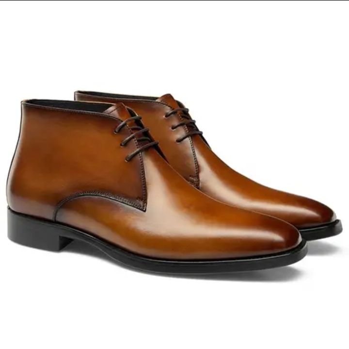 CLEARANCE SALE!! Pure ETHIOPIAN LEATHER official shoes corporate business for men office wear with khaki or jeans