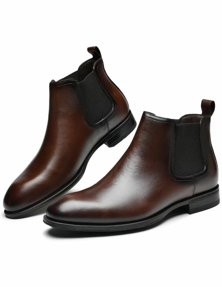 CLEARANCE SALE!! Chelsea boots Pure ETHIOPIAN LEATHER official shoes corporate business for men office wear with khaki or jeans