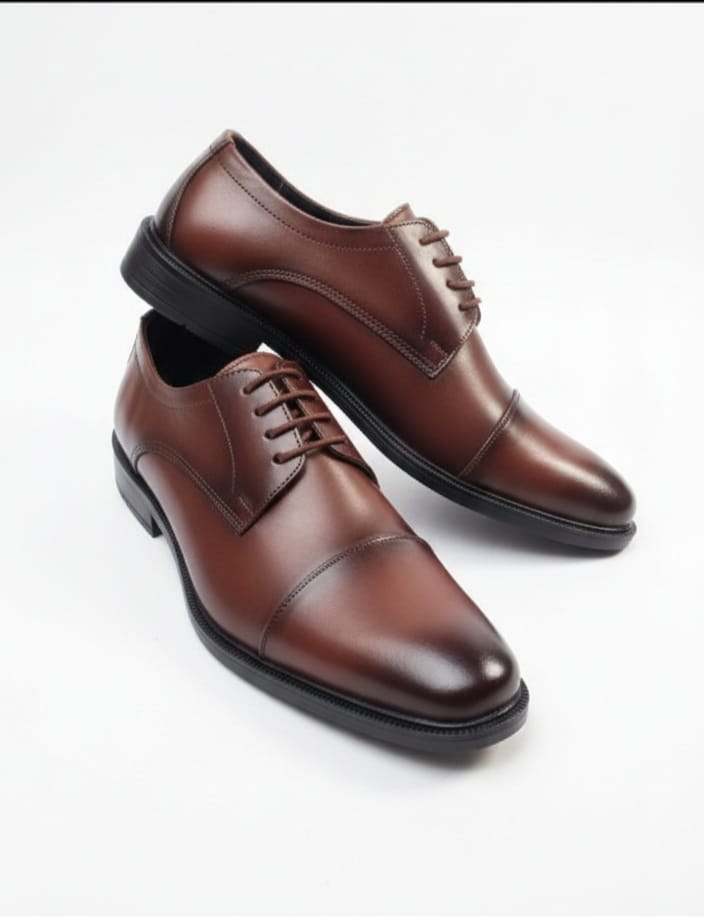 CLEARANCE SALE!! Pure ETHIOPIAN LEATHER official shoes corporate business for men office wear with khaki or jeans( BOXED)