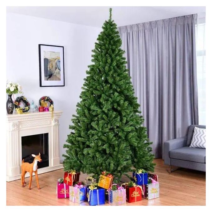 5FT CHRISTMAS TREE / XMAS TREE. Generic artificial christmas tree hinged spruce with foldable stand holiday decoration tree