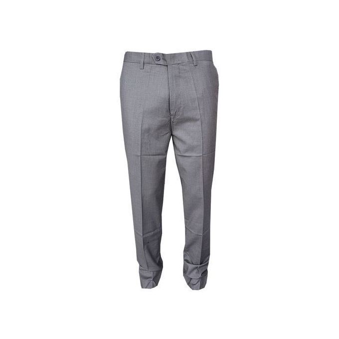 Fashion Official Trouser Pant Normal Fit Straight Grey