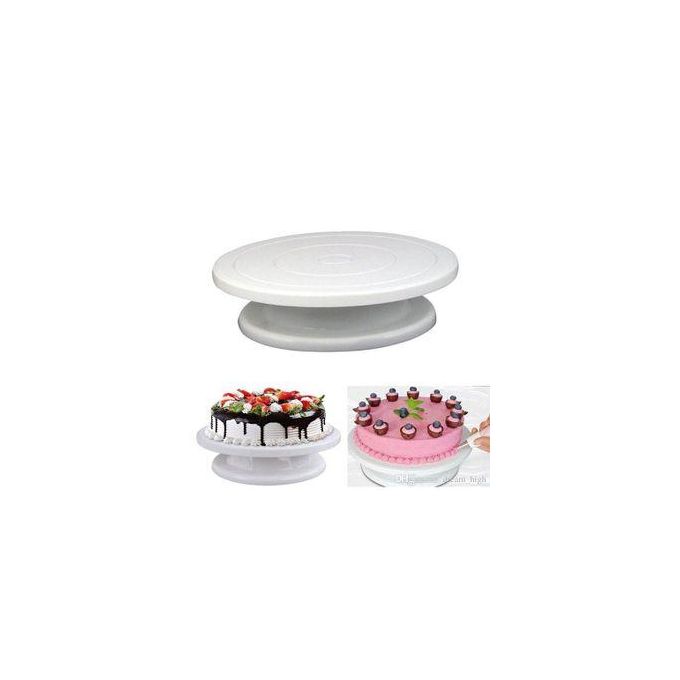 Cake Turntable - Rotating Decorating Stand for baking