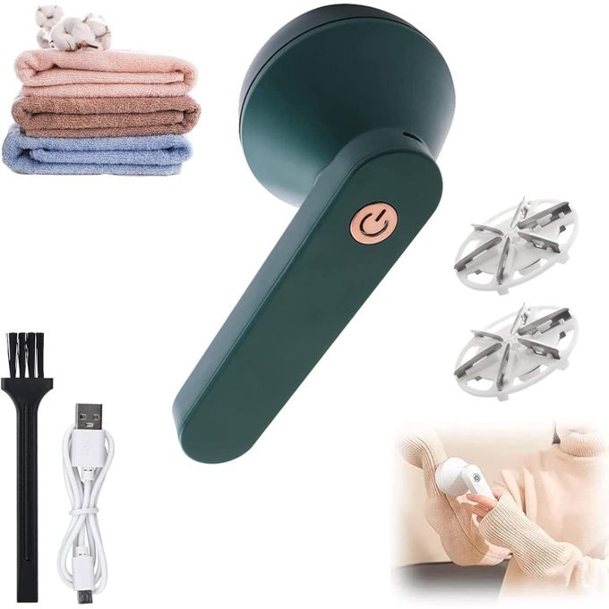 Electric Lint Remover Fabric Shaver Rechargeable For Clothes, Legging, Sofa, Curtain, Socks, Instantly Remove Fuzz, Pet Hair, Lint, Or Fluff Balls