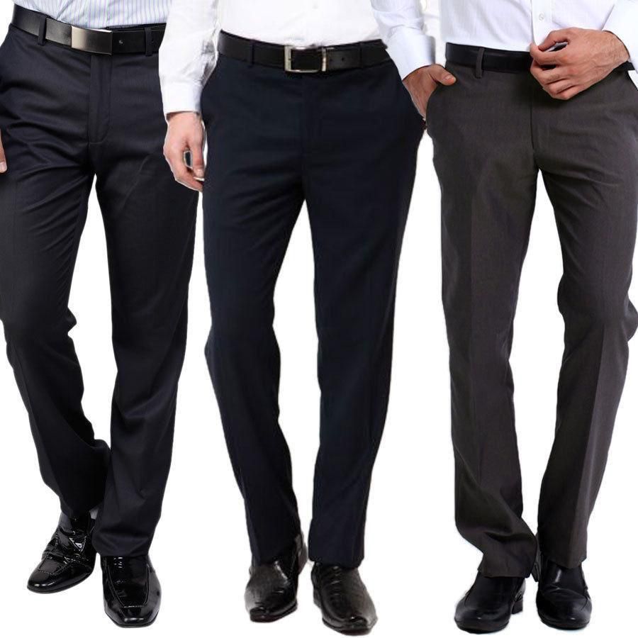 Fashion 3 Pack Plain Turkey Men Official Trousers- offer a perfect blend of sophistication, comfort, and value. size 30,32,34,36,38,40,.color as shown in the picture.