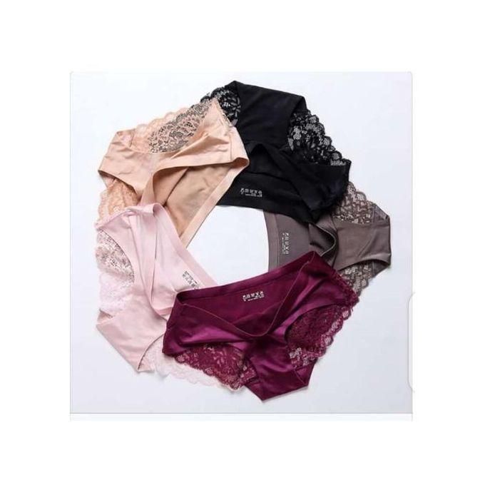 HIGH QUALITY CLEARANCE OFFER 3PCS NET SEAMLESS COTTON UNDERWEAR, LADIES PANTS