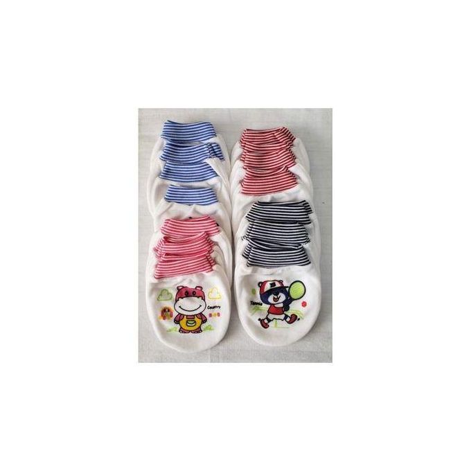 Fashion 6PCS Unisex Softest Baby Gloves Newborn Mittens
