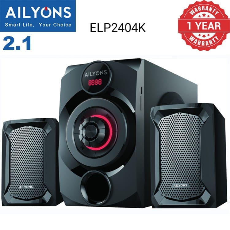 AMTEC 2.1 CH SUBWOOFER HOMETHEATRE SPEAKER SYSTEM-. This sound system is designed for the extreme entertainment lovers to enjoy their amazing music and movies with sound clarity never heard before.