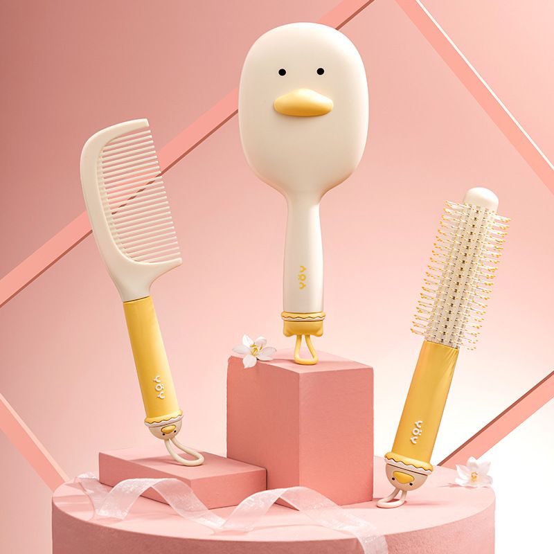 Hot selling fashionable long and wavy air cushion massage curly hair soft and massage hair comb brush Professional Service Air Cushion Comb Cute Fluffy Hair Detangle Massage Scalp Hair Comb For Women