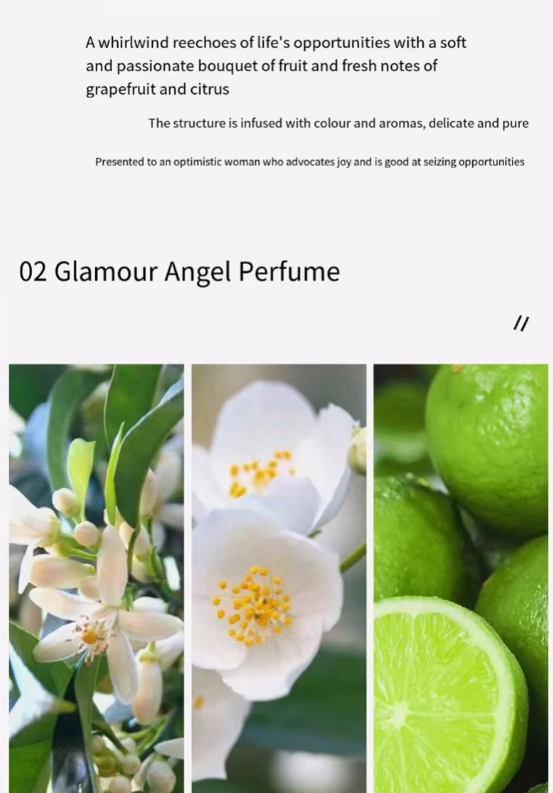Best Sale 3PCS Custom Luxury Ladies Perfume  Flowers Set 30ml*3 Perfume Bottles Birthday Christmas Party Dating Perfume Gift Set