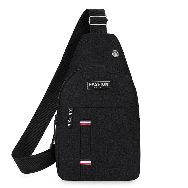 New Arrival  Custom Fashion Men Travel Messenger Bag Mens Chest Bag Nylon Single Shoulder Waterproof Crossbody Bags