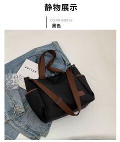 2026 Hot Selling Fashion Designer High Quality Ladies Handbags Women Shoulder Bags Multi Pockets Soft Canvas Messenger Tote Bag