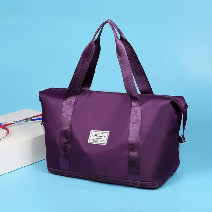 Hot Fashion Waterproof Large Capacity Duffle Bag Lightweight Waterproof Comfotable Storage Bag Portable High Quality Oxford Cloth Travel Bag Fitness Bag
