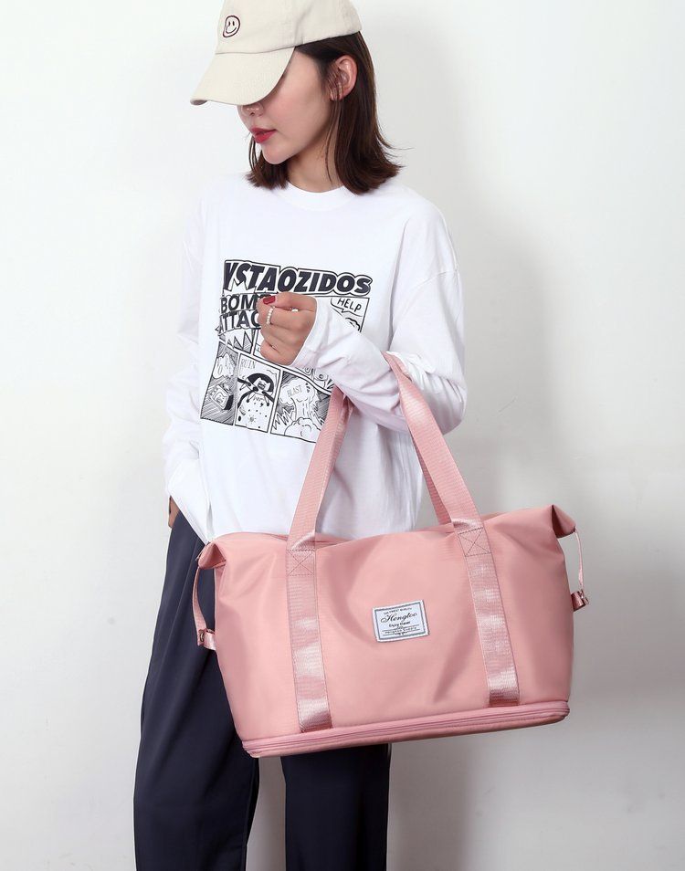 Hot Fashion Waterproof Large Capacity Duffle Bag Lightweight Waterproof Comfotable Storage Bag Portable High Quality Oxford Cloth Travel Bag Fitness Bag