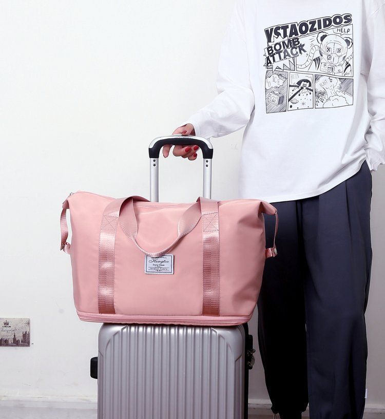 Hot Fashion Waterproof Large Capacity Duffle Bag Lightweight Waterproof Comfotable Storage Bag Portable High Quality Oxford Cloth Travel Bag Fitness Bag