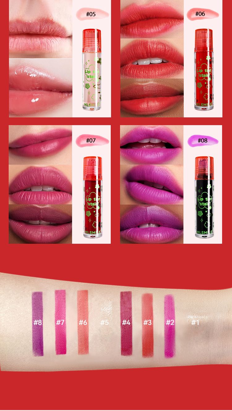 Hot Selling High Quality Non Stick Lip Gloss Roll-On Fruit Lip Oil Moisturizing Mirror Transparent Long Lasting Hydrating Lip Glaze view 9