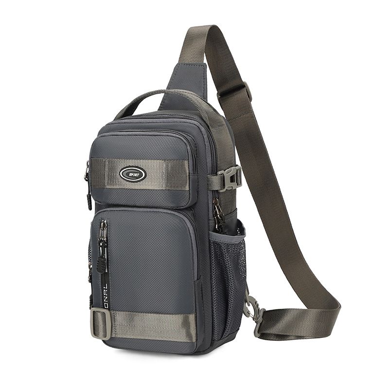 Waterproof Fashion New Designer Running Sport Motorcycle Multifunctional Shoulder Sling Crossbody Waist Bag for Men Chest Bags