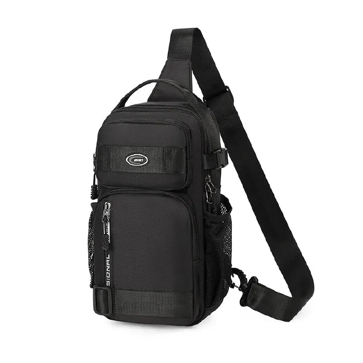 Waterproof Fashion New Designer Running Sport Motorcycle Multifunctional Shoulder Sling Crossbody Waist Bag for Men Chest Bags