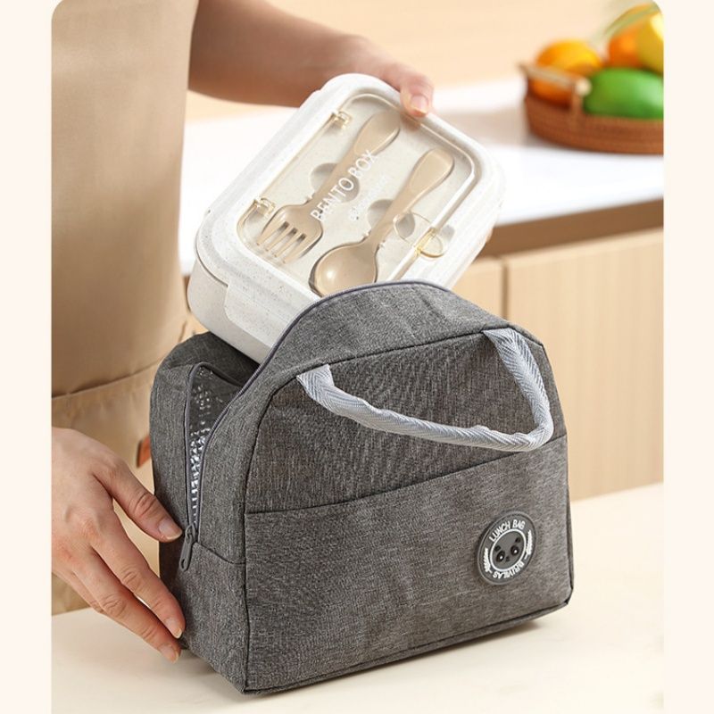 3pcs Lunch Bento Box Set Portable Leak Proof Storage Box With Lid Thermal Bag Reusable Insulated Food Containers for Office Lunch Kids Back To School