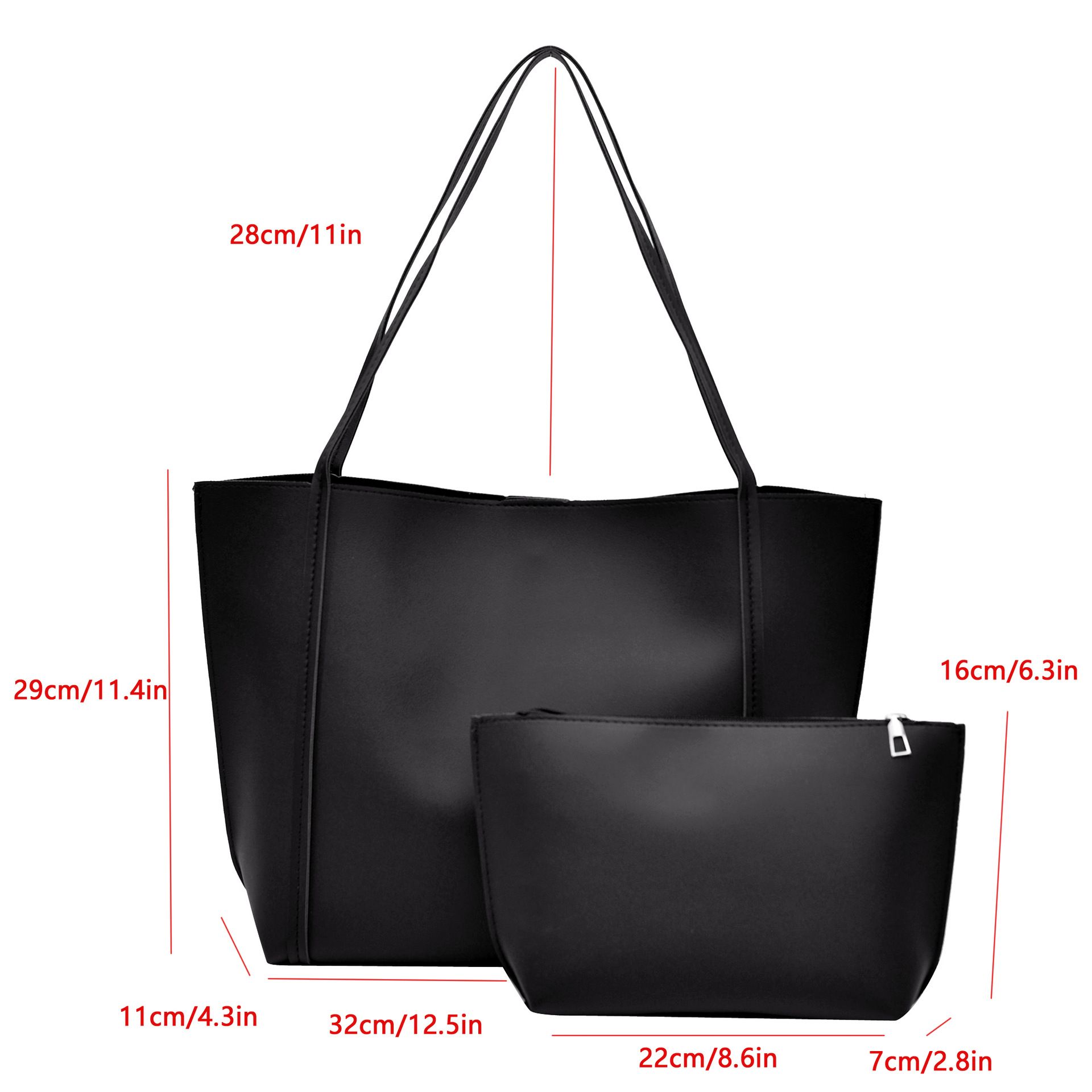 Large Capacity Women Handbag Pu Leather Tote Bag for Women Bag Female Tote Bags