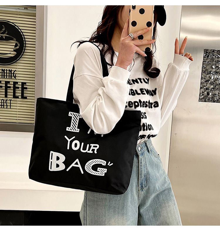 Recyclable Durable Accept Natural Eco Fabric Shopping Tote Bag Custom Canvas Cotton Bag
