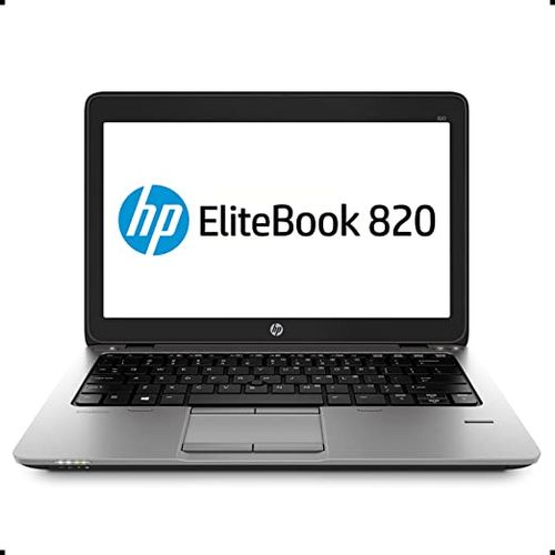 HP EliteBook 820 G2 Core I7 4GB RAM 500GB 5th Gen 12.5 Inches 2.5GHz Dual Core Windows 10 Professional Slim Refurbished Laptop