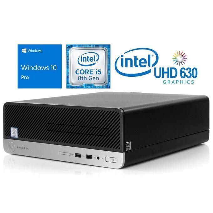 Refurbished ProDesk 400 G5 Core i5 8GB RAM 500GB HDD 8TH Gen Business SFF Desktop CPU + 20 Inch Monitor  (6 Months WRTY)