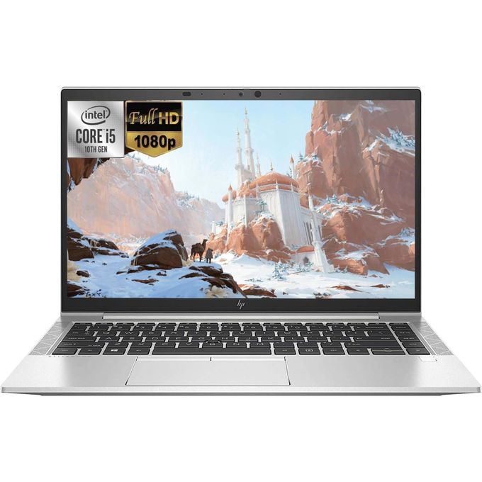 HP EliteBook 840 G7 Core i5 8GB RAM 256GB SSD 10th Generation 14 inches Full HD Touchscreen Windows 11 Professional 1.7GHz up to 4.4GHz Quad Core Processor Slim Refurbished Laptop - 6 Months Warranty