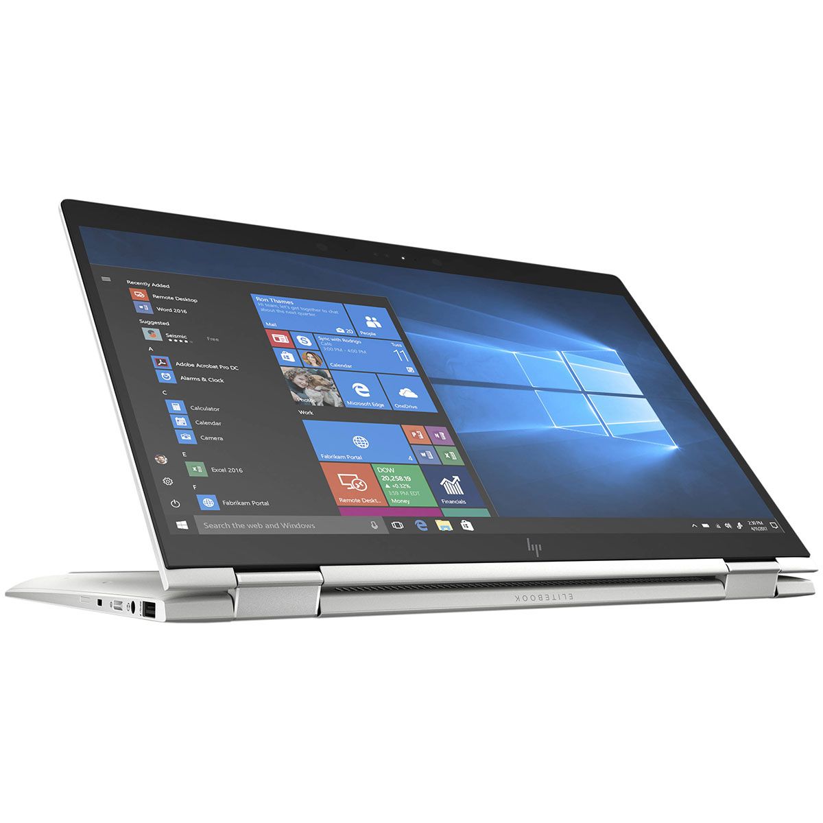 (FREE MOUSE) HP EliteBook 1040 G6 X360 Core i7 16GB RAM 512GB SSD 8th Generation 14 inches Full HD Touchscreen 1.8GHz up to 4.4GHz Quad Core Processor 2in1 Convertible Ultra Slim Refurbished Laptop