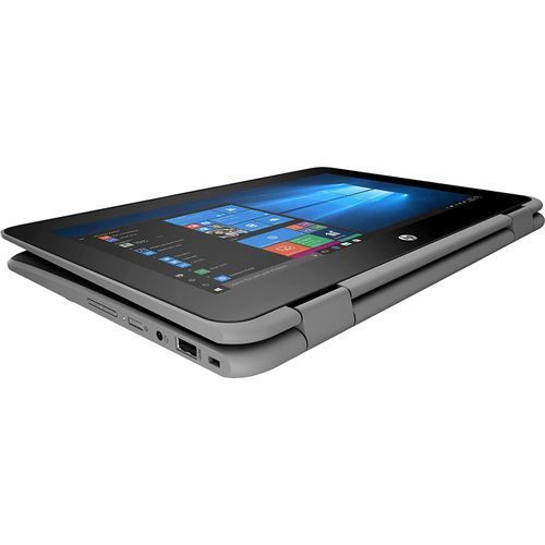 HP ProBook X360 11 G2 EE Core i5 7th Gen 8GB RAM 128GB SSD 11.6 Inches HD Touchscreen 1.2GHz up to 3.2GHz Dual Core Processor Windows 10 Pro 2 in 1 Convertible Slim Refurbished Laptop + Free Bag