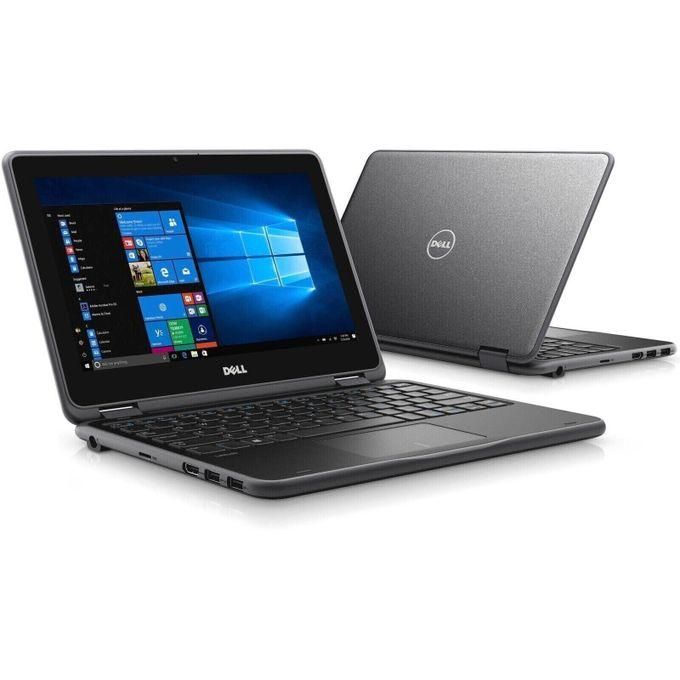 Refurbished DELL Latitude 3190 X360 4GB RAM 128GB SSD 11.6 Inches HD Touchscreen Intel Celeron 1.1GHz Quad Core 2-in-1 Convertible Windows 10 Pro Slim Laptop + Bag & Mouse