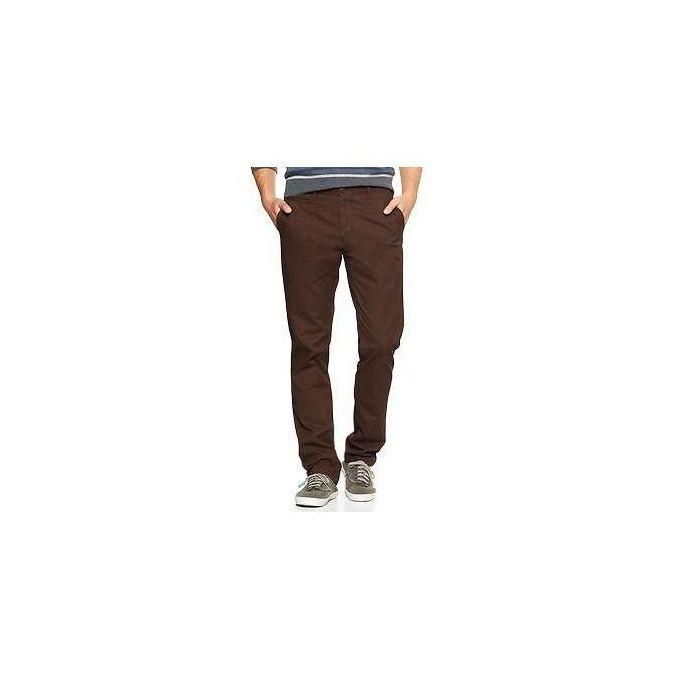 Hard Khaki Trouser For Men khakis have become a staple in men's wardrobes. This khaki pants are made of cotton . They are also wrinkle-resistant so you won't have to spend time ironing them out. They