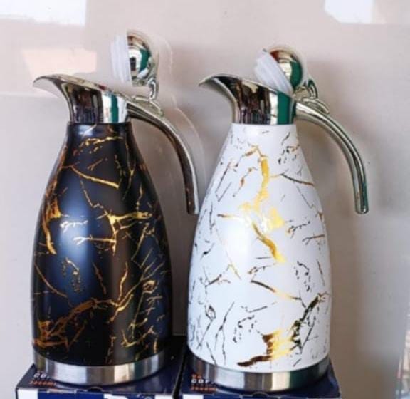 Jamespot JP 2L Marble Effect Vacuum Flask  Double wall insulated stainless steel vacuum flask is a high quality product, made of stainless steel, unbreakable, and easy to carry, easy to wash. K