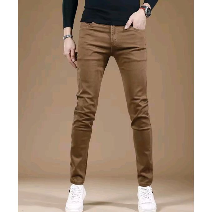 Slim Fit Mens -Ashy Wash Brown   is Stretching and breathable hence easier movement. Men Fashion-plus Offers the  Best Price  for this  Perfect Quality . you can wear this trouser for casual, business