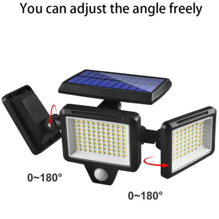 Sensor security street 3in1 light solar security light outdoor waterproof security light