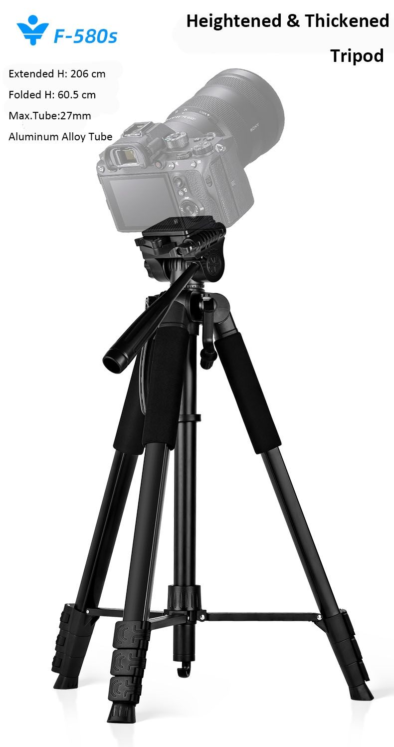Professional Tripod stand Aluminum Alloy light weight Mobile & camera heavy duty tripod stand