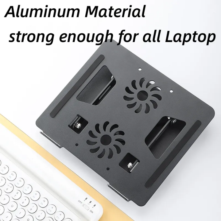 Laptop stand with cooling fans foldable, portable stand, with cooling fans foldable portable cooling fans