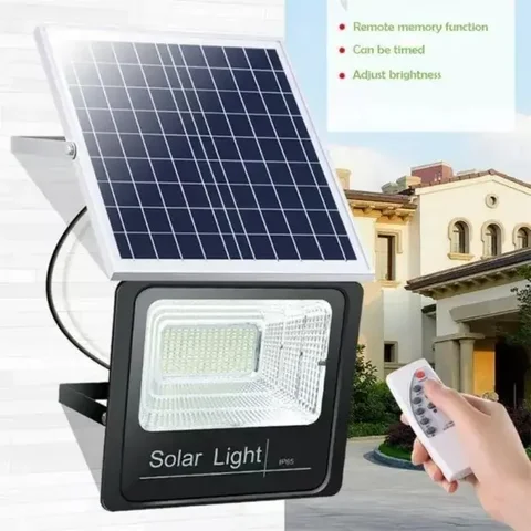 Solar light 100watts outdoor waterproof dusk to dawn super bright garden, home compound, street solar powered light