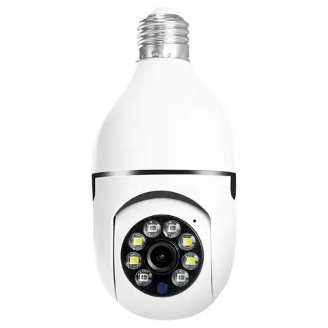 360° PANORAMIC BULB CCTV WiFi IP PTZ PAN & TILT ROTATING CAMERA FTY CAM PRO NANNY 360° PANORAMIC BULB CCTV WiFi AP HOTSPOT CAMERA WITH LED MOTION SENSOR LIGHTS. CCTV 360 SECURITY SURVEILLANCE PANORAMI