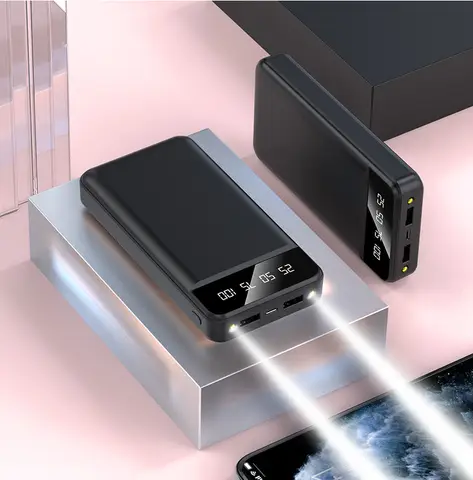 Powerful powerbank ,True high capacity powerbank 30000mAh  high quality,high capacity portable pocket size powerbank with LED power level display&flash lights