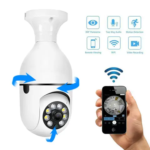 1080P WI-FI CCTV CAMERA PTZ 360° ROTATING, TWO WAY COMMUNICATION, FULL COLOR VIDEO, MOTION DETECTION,TEXTS NOTIFICATIONS, ALARM EASY INSTALLATION HD REMOTE WIRELESS SURVEILLANCE CAMERA EASY TO OPERATE